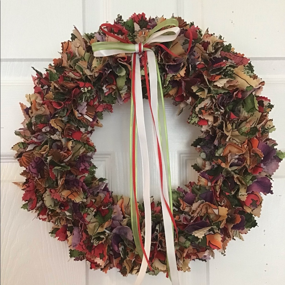 Fall harvest wreath